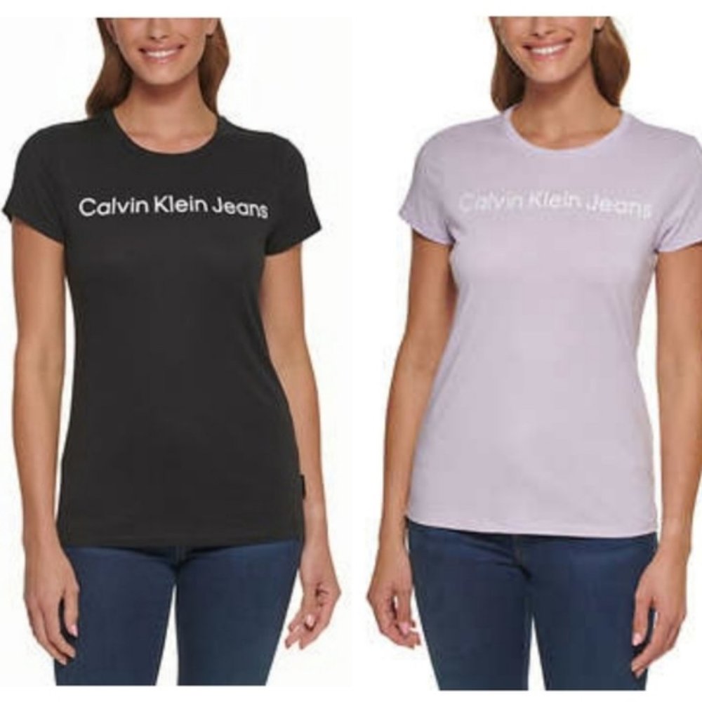 2 Calvin Klein Jeans Soft Tees M